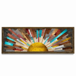 Wallity Cuadro Decorativo Multicolor TAH021 de 40 x 120 cm